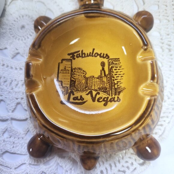 Las Vegas Ashtrays Lot of 3 Vintage Collectible Casino Souvenir - Picture 5 of 8